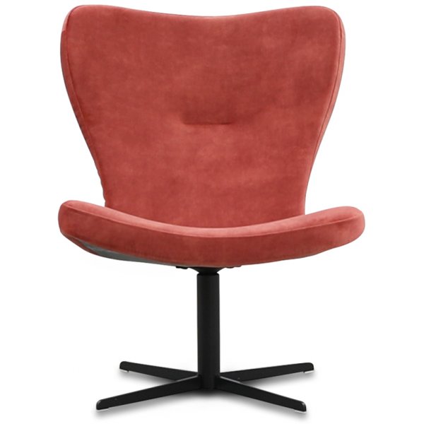 Spekeröd designer lenestol - Korall Velour Spekeröd designer lenestol - Korall Velour