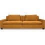 Gabby 4-seters sofa - Gul