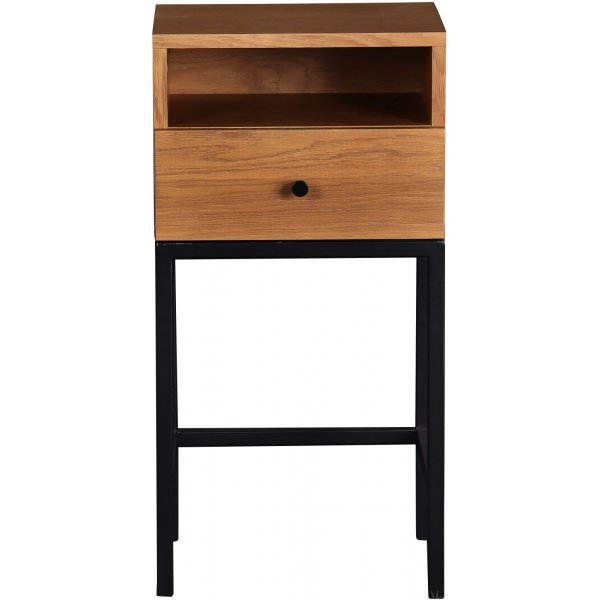 Stilo V.2 nattbord med skuff smoked eik Stilo V.2 nattbord med skuff smoked eik
