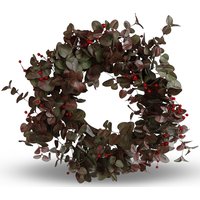 Kunstig plante - Krans med rognebær D60 cm Kunstig plante - Krans med rognebær D60 cm