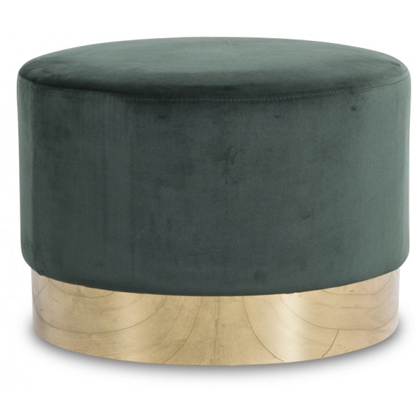 Sittepuff Isabelle 50 cm - Grnn/Messing