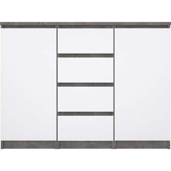 Naia skjenk - Betong/hvit Naia skjenk - Betong/hvit