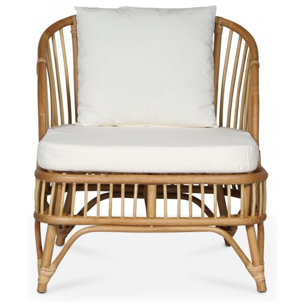 Baboo lenestol med pute - Rotting natur