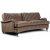 Howard Sir William buet sofa (Dun) - Mobus Chocolate Stripe
