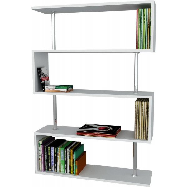 Sunrise bokhylle - Hvit