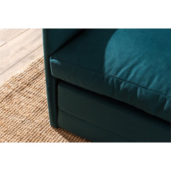 Saga 2-seters sovesofa - Petroleumsgrønn Saga 2-seters sovesofa - Petroleumsgrønn