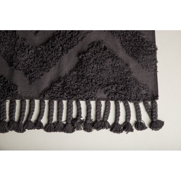Kleva bomullsteppe - Mørk grå Kleva bomullsteppe - Mørk grå