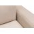 Berlin divan sofa med treben hyre - Krem
