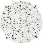 Sidewalk sofabord 50 cm - Terrazzo/sort