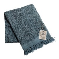 Pledd Rustica 130x170 cm - Turkis Pledd Rustica 130x170 cm - Turkis