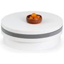 Miracle sofabord 80 cm - Hvit/Gr (Hyglans)