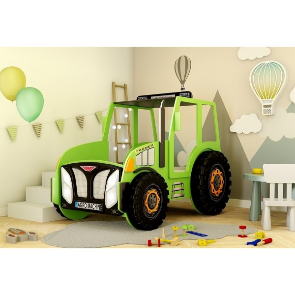 Traktor barneseng - Valgfri farge! Traktor barneseng - Valgfri farge!