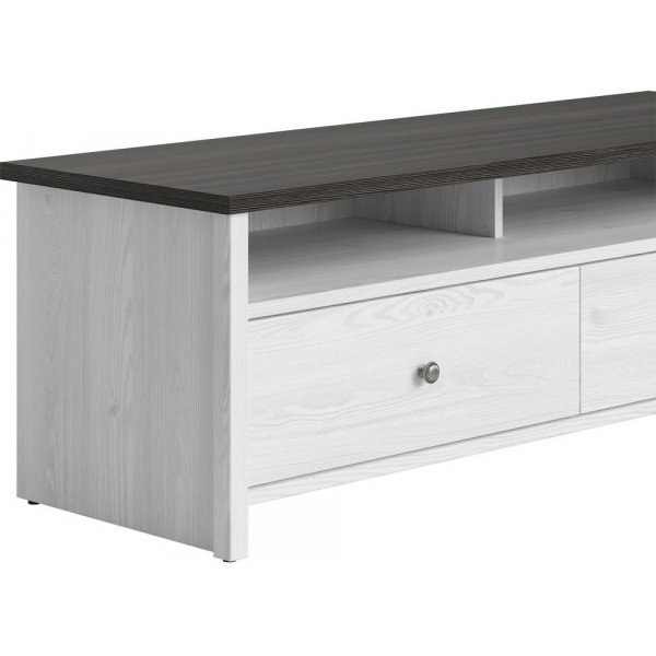 Salvador multimediabenk - Hvit/sort Salvador multimediabenk - Hvit/sort