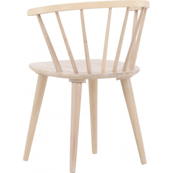 Bobby spisestol - Whitewash