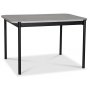 Wayne spisebord 120x80 cm - Lys marmorfolie