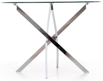 Trend 4 bord - Glass/Krom + Møbelføtter Trend 4 bord - Glass/Krom + Møbelføtter