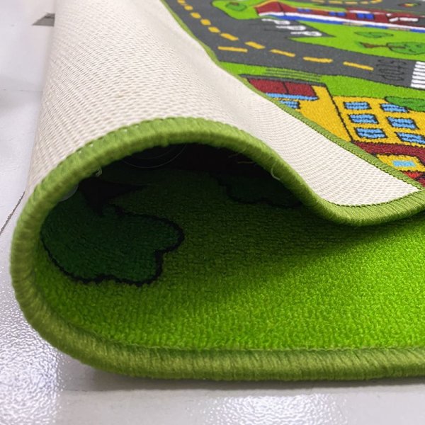 Barnematte Trafikkteppe 1 Tuftet - 133 x 175 cm