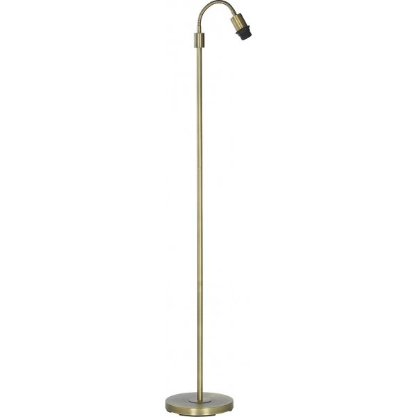 Amy enarms gulvlampe - Antik messing - 150 cm