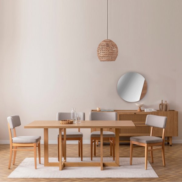 Scott spisegruppe - Eik Scott spisegruppe - Eik