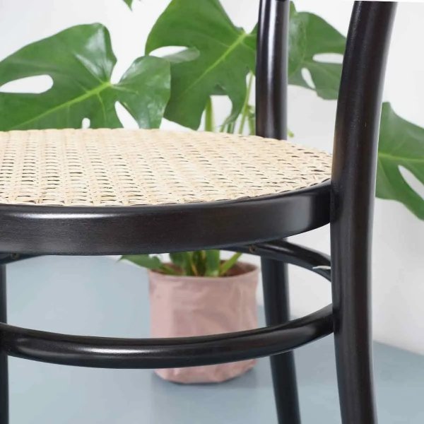 Bentwood Stol No14 Klassiker - sort klassiker