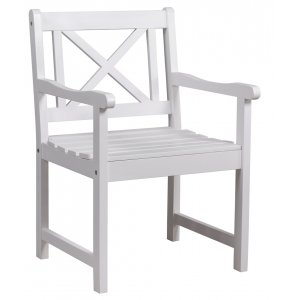 Utendørs lenestol Bohus hvit Utendørs lenestol Bohus hvit