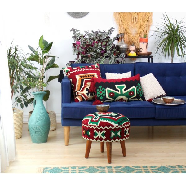 Melik puff 3 - Flerfarget Melik puff 3 - Flerfarget