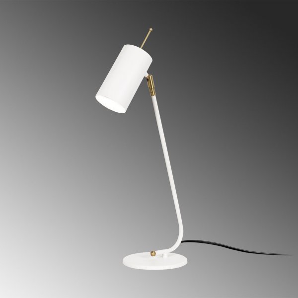 Sivani bordlampe 3 - Hvit