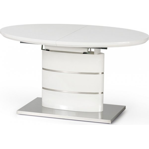 Evangeline spisebord 140-180 cm - Hvit Evangeline spisebord 140-180 cm - Hvit