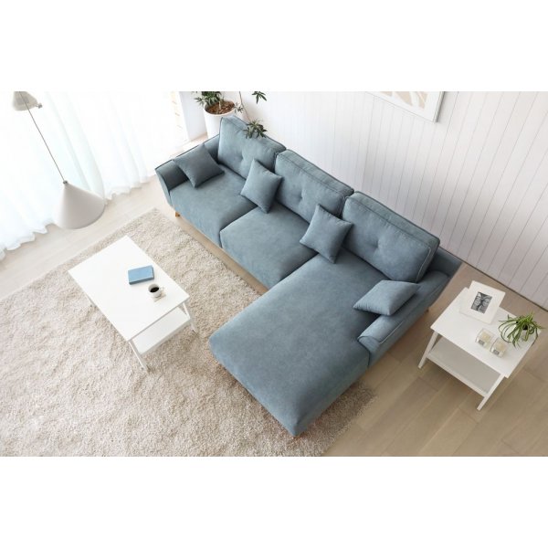 Classic divansofa - Lyseblå Classic divansofa - Lyseblå