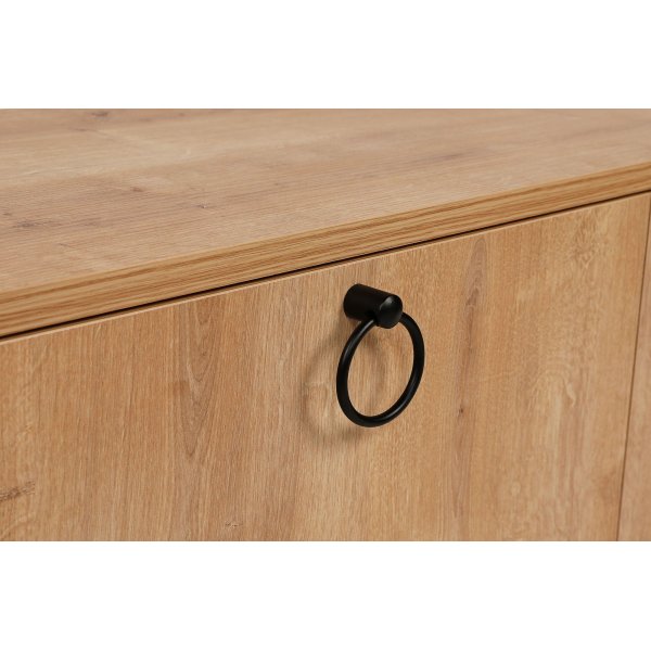 Norfolk mediebenk - Eik