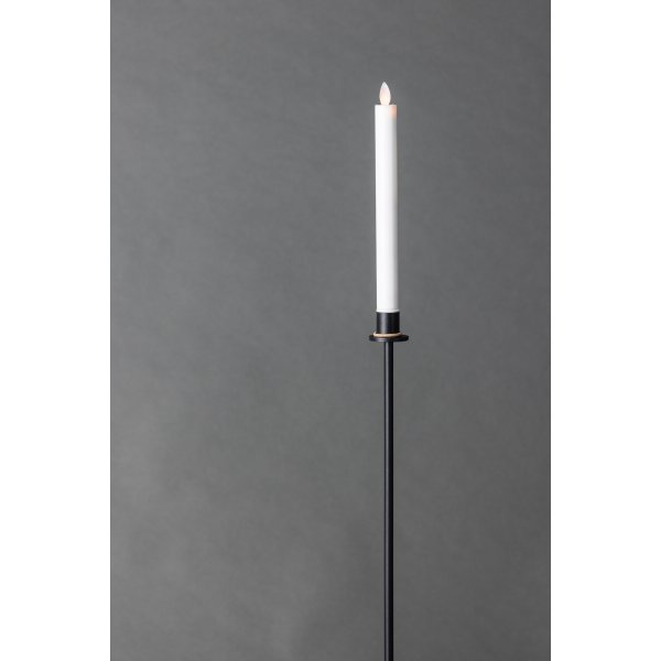 Hogehall LED lysestake H79 cm - Sort/Hvit Hogehall LED lysestake H79 cm - Sort/Hvit