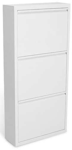 Ramsj skoskap 3 stk. rom - Hvit + Mbelftter