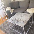 Kundebilde Accent sofabord 75 - Hvit marmor