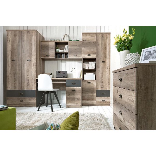 Wash garderobe - Eik Wash garderobe - Eik