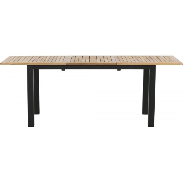 Panama spisebord 210 x 90 cm - Sort/Naturlig