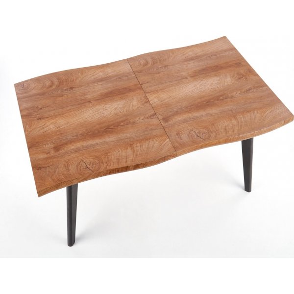 Horst spisebord 150-210 x 90 cm - Eik/sort Horst spisebord 150-210 x 90 cm - Eik/sort