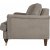 Howard Watford Deluxe 3-seters sofa - lysebrun kordflyel