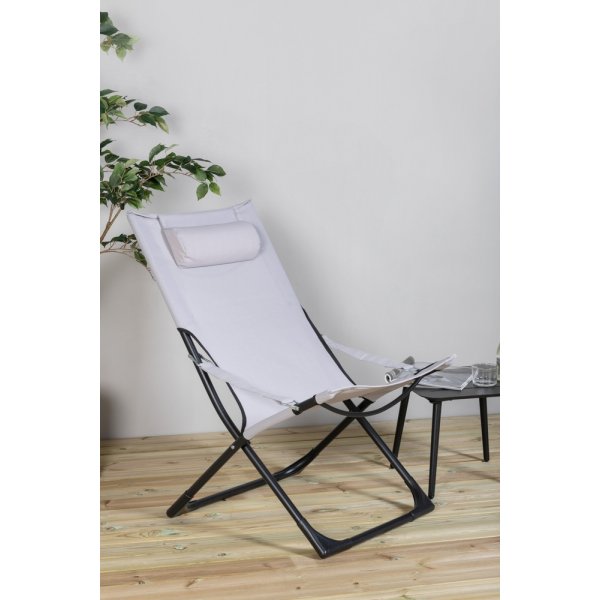 Sevilla solseng - Svart/Gr�