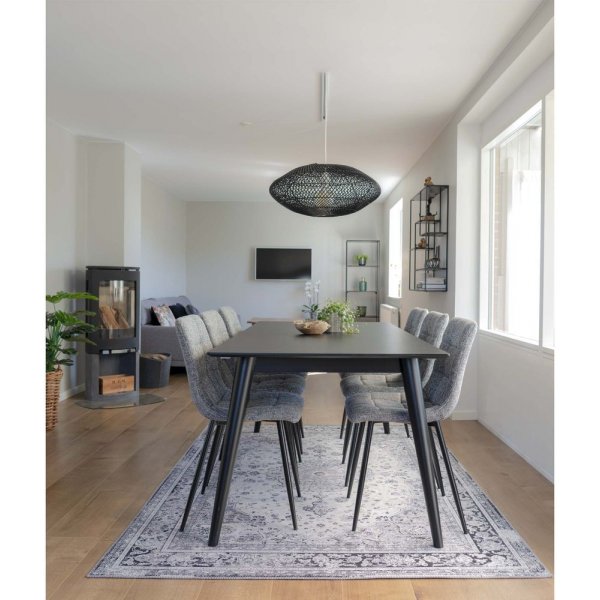 Middelfart Spisestol - Grå/svart Middelfart Spisestol - Grå/svart