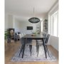 Middelfart Spisestol - Gr/svart