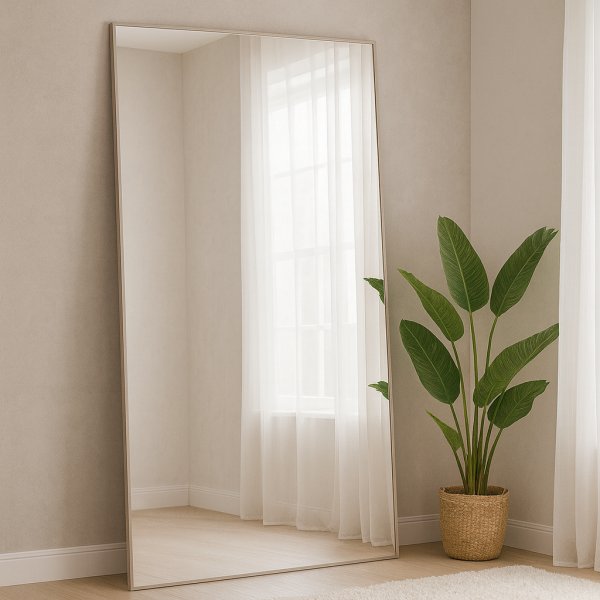 Speil Orlando 190 x 120 cm - Beige