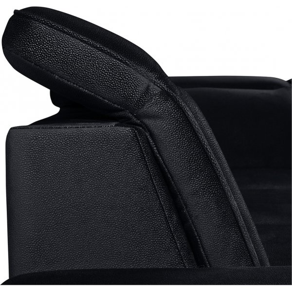 Darby hjørnesovesofa høyre - Svart Darby hjørnesovesofa høyre - Svart