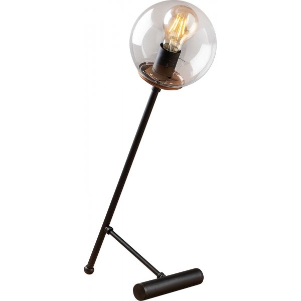Golf bordlampe, klar - Svart Golf bordlampe, klar - Svart