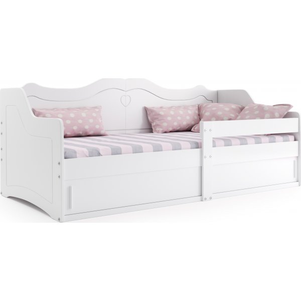 Julia sprinkelseng 80 x 160 cm - Hvit Julia sprinkelseng 80 x 160 cm - Hvit