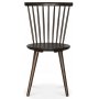 Omni spisegruppe, rundt spisebord 130 cm inkludert 4 stk. Castor pinnestoler - Rykfarget eik