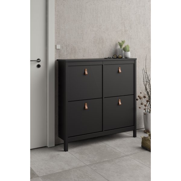 Madrid skoskap - Svart Madrid skoskap - Svart