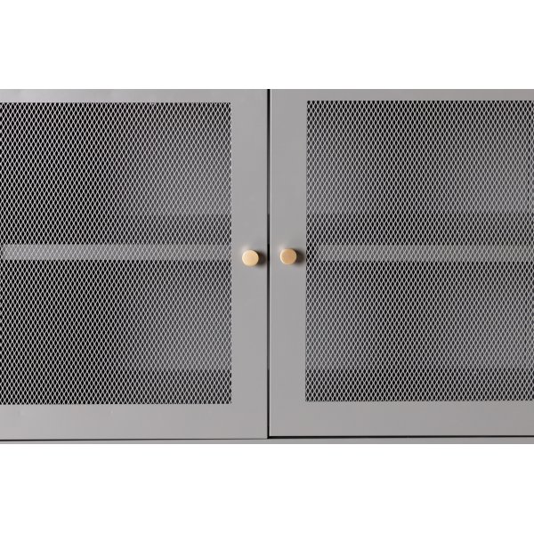 Trerike skjenk - Lys grå Trerike skjenk - Lys grå