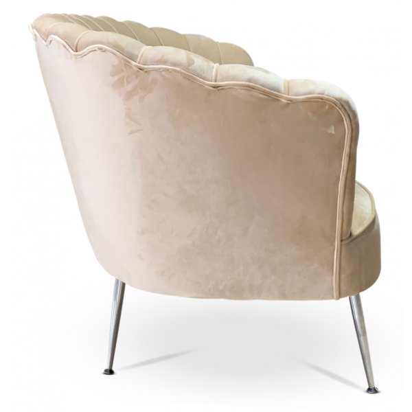 Snckan 2-seter sofa - Beige flyel / Messing