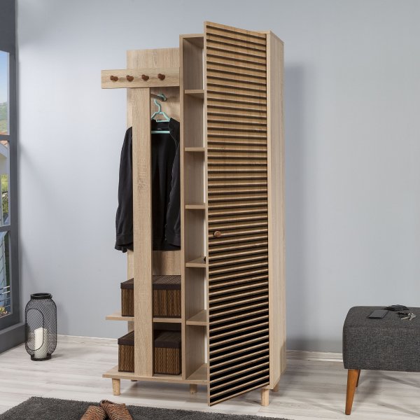 Møbler til hallen i eikfarget - Svante Møbler til hallen i eikfarget - Svante