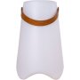 Bristol LED lampe - hvit / brun